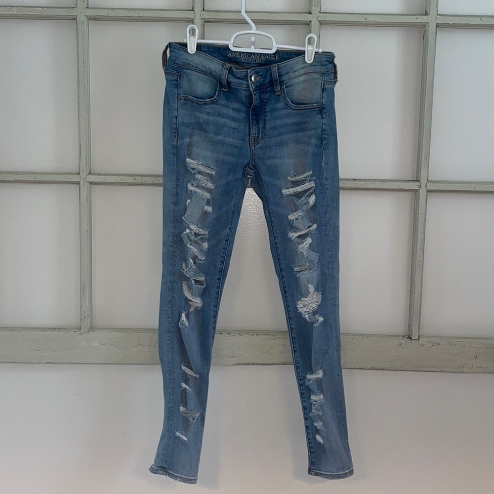 Lot of 2 American Eagle skinny jeans